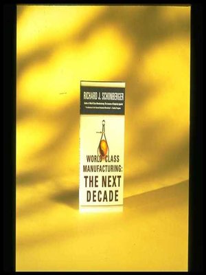 cover image of World Class Manufacturing